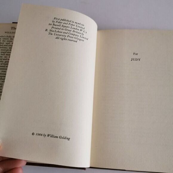 1964 The Spire by William Golding, British Novel Historical Fiction Vintage - Picture 6 of 8